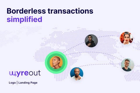 Logo and Landing Page Design for Wyreout project