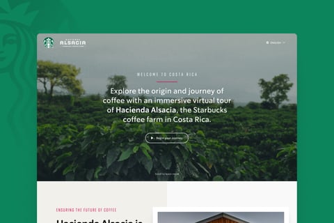 Virtual Tour | Starbucks Coffee Farm project