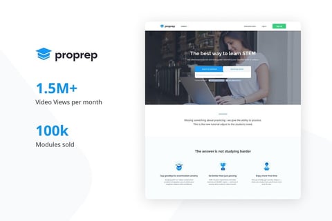 Proprep STEM Learning Platform project