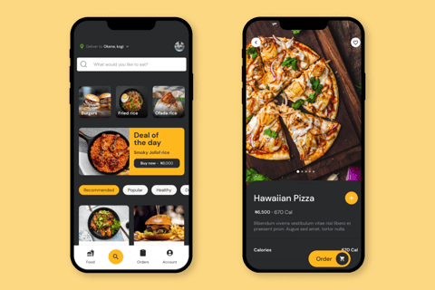 Food Delivery App project