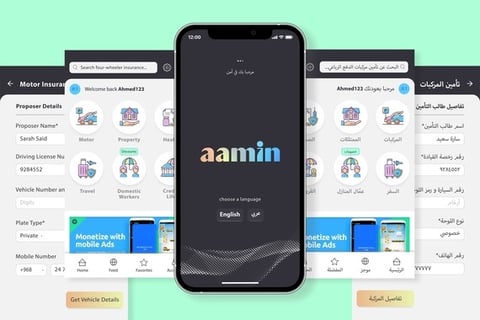Bilingual App Design: UI/UX for an Insurance Fintech project