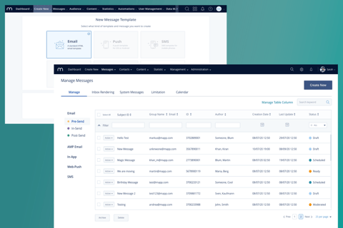 Mapp SaaS Product Redesign project