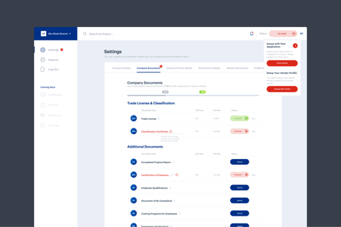 Product Design for a Housing Loan Management Progressive Web App project