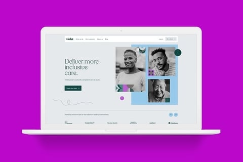 Violet Services - Website UI/UX Design project