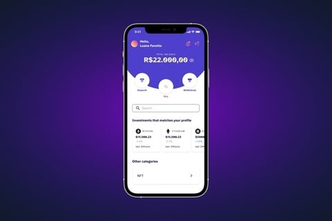 Gamified Experience for a Crypto Exchange Mobile App project