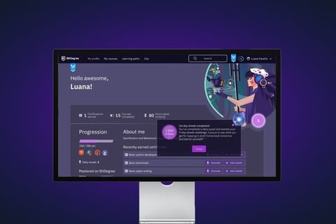 BitDegree Redesign Winner for Octalysis UX/UI Challenge project