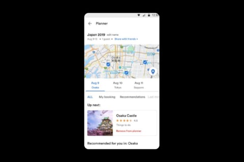 Trip Planner App project