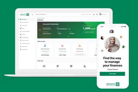 Fintech Product Design for KFH — Kuwait Finance Bank project