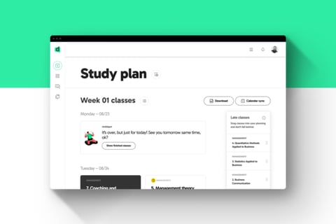 Learning Platform for an Education Startup project