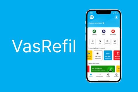 VasRefil | Hybrid Utility Bill App for Android, iOS, and Web project