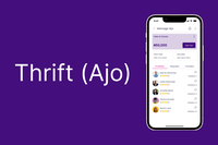 Ajo Thrift System | Fintech Mobile App for Android and iOS