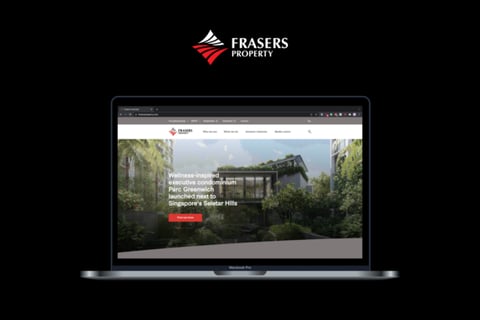 Property and Real Estate Website – Frasers Property project