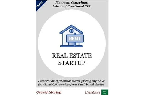 Finance Consultant Interim CFO for Saudi Based Startup project