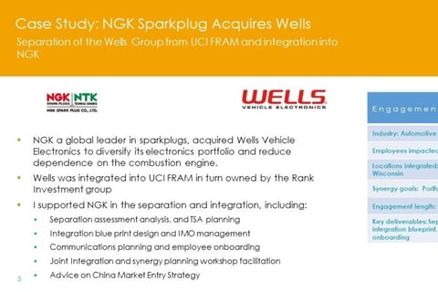 Overall Integration Management and Workshop Facilitation project
