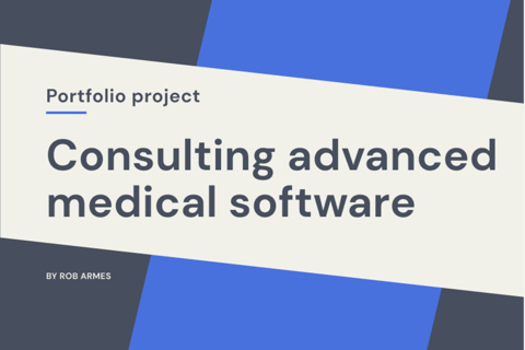 Consulting Advanced Medical Software project