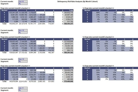 Cash Flow Model of Distressed Consumer Loan Book project