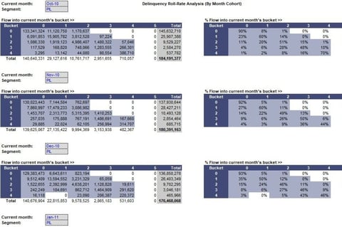 Cash Flow Model of Distressed Consumer Loan Book project