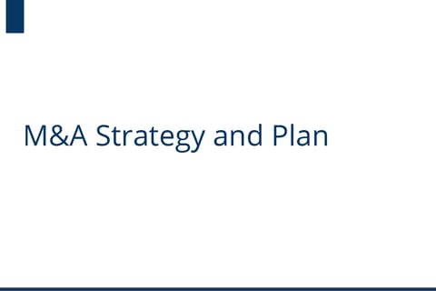 Mergers and acquisitions (M&A) Opportunities in Consulting Industry project