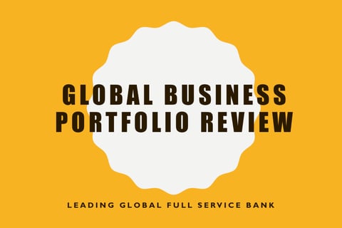 Financial and Strategic Review of Global Portfolio of Businesses For A Leading Global Bank project
