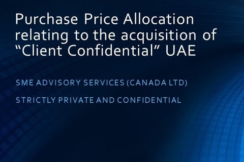 Purchase Price Allocation Engagement for an Institute of Higher Education project