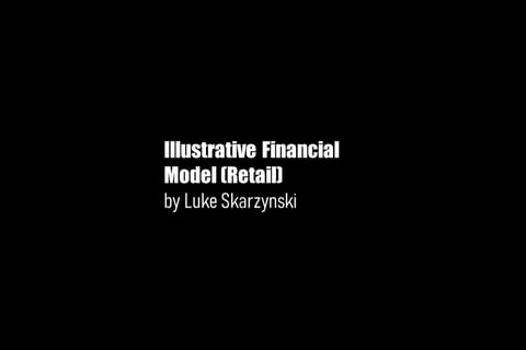 Illustrative Financial Model project