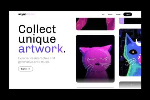 Async Art | NFT Marketplace project