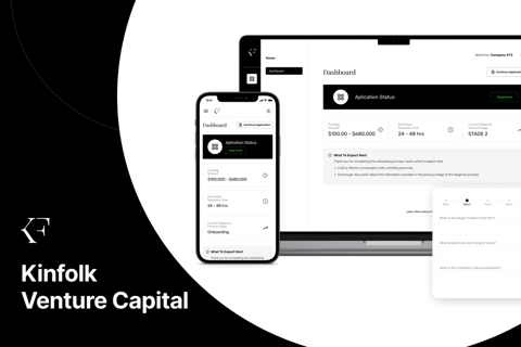 Kinfolk VC | Investment Platform for Tech Startups (SaaS) project