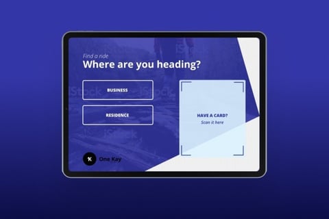 UI Design for Elevator Tablet App project