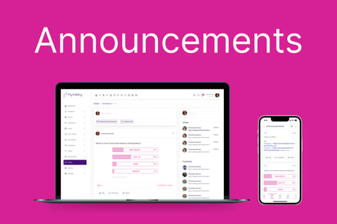 Announcements | Hybrid Communication App for Android, iOS, and Web project