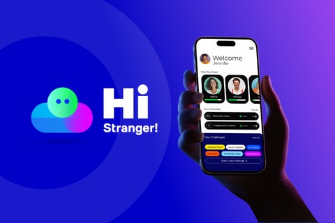 HiStranger!: Branding, UI, and Collateral project
