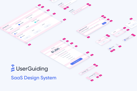SaaS Web App Design System project