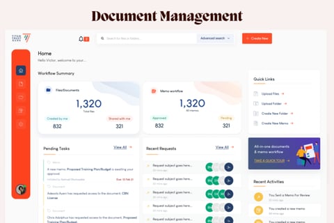 Electronic Document Management and Workflow Approval System project