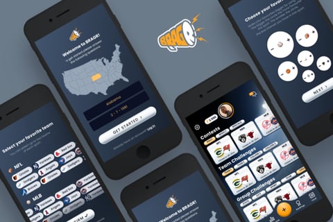 Mobile UX/UI Design for a Sports Betting App project