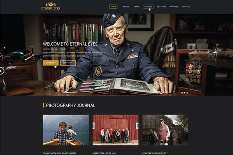 Eternal Eyes – Branding Design & UX Research project