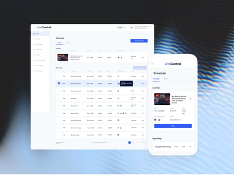 LiveControl – Senior UX/UI Designer for Video Streaming Platform ($30 Million Seed Funded) project
