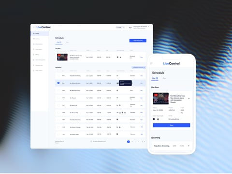 LiveControl – Senior UX/UI Designer for Video Streaming Platform ($30 Million Seed Funded) project
