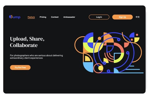 Landing Page | Gump project