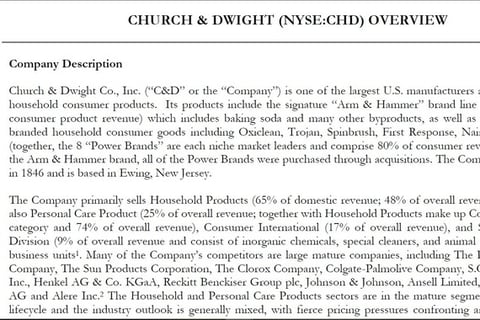 Public Company Stock Screener project
