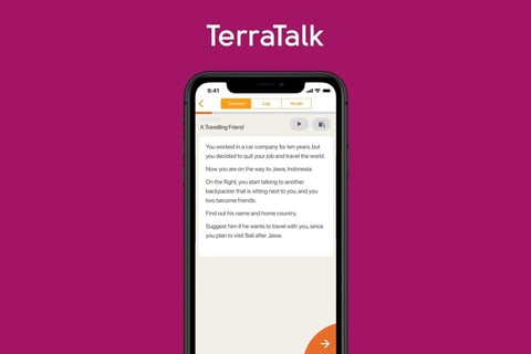 TerraTalk | Improving Confidence to Speak in English project