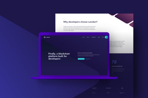 Lamden | Responsive Website for US Blockchain project