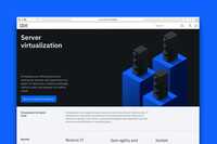 Redesign | IBM Z Server Virtualization Web Page