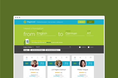 Zingword | A Translation Workplace project