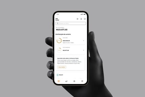 Engagement Area for a Crypto Exchange App and Desktop project