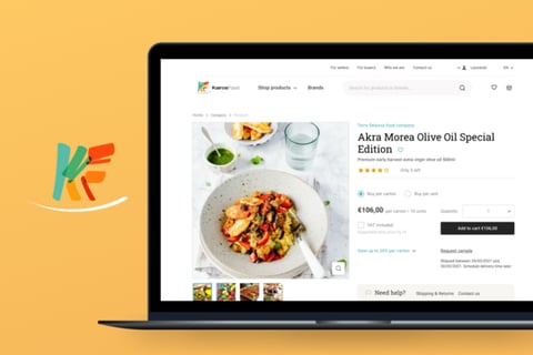 eCommerce Website for Food Producer project
