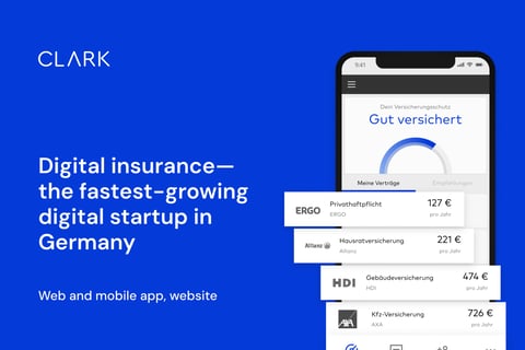 Digital Insurance App for Clark project