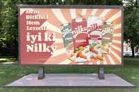 Nilky | Brand Positioning Campaign Key Visual For Plant-based Milk Brand