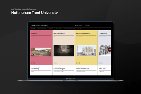 Nottingham Trent University | Architecture Student Showcase project