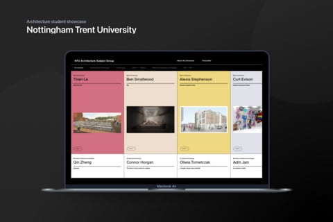 Nottingham Trent University | Architecture Student Showcase project