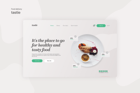 Tastie | Food Delivery App project