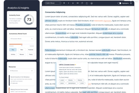 UX Design for Inclued project